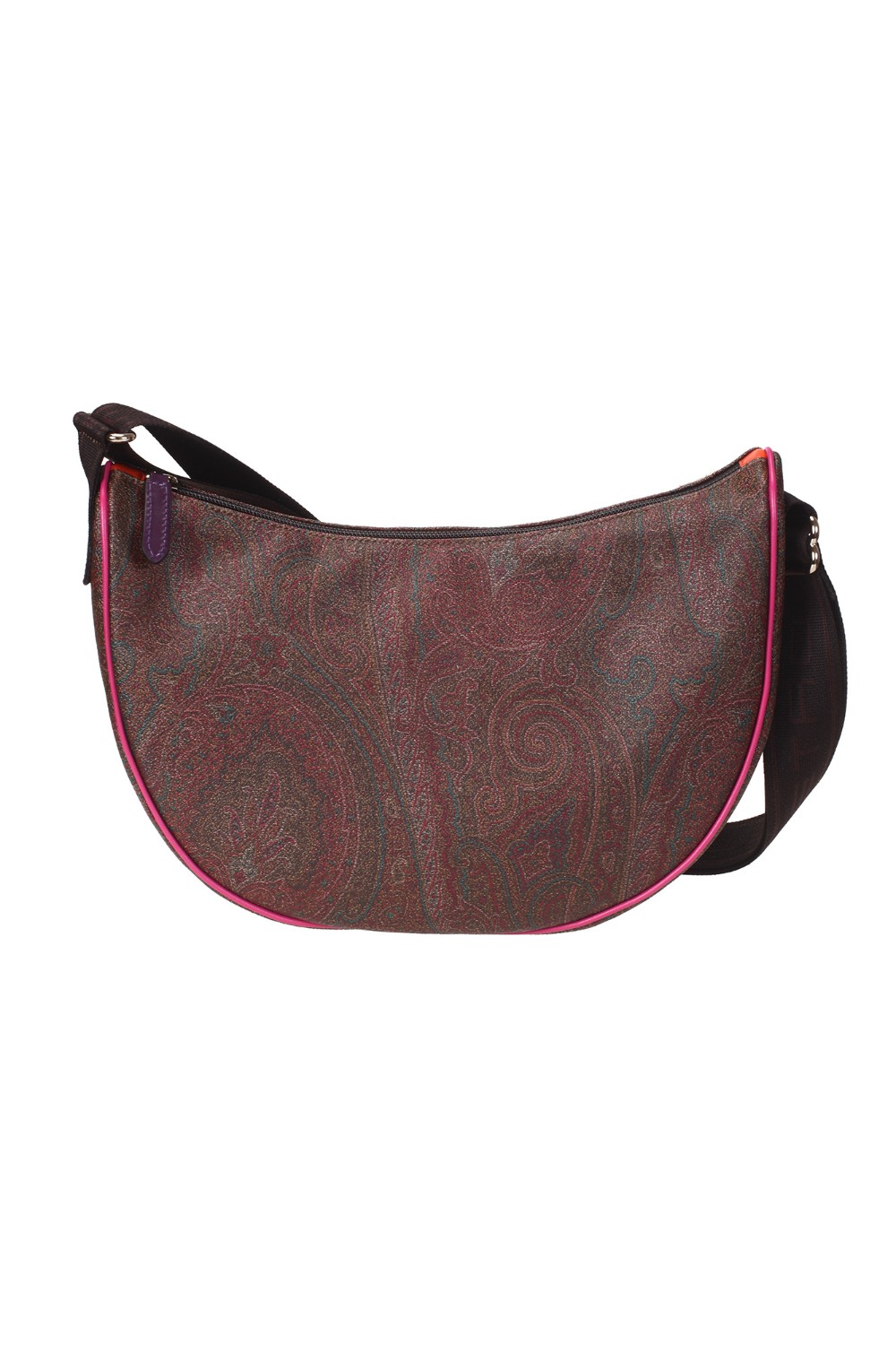 shop ETRO  Borsa: Etro borsa modello Hobo, realizzata nell'iconico tessuto Paisley jacquard impreziosita da dettagli multicolor.
Al suo interno rivela una pochette realizzata con lo stesso tessuto.
Esterno: Tessuto di cotone Paisley jacquard spalmato con grana opaca e doppiato in tela.
Tracolla regolabile.
Accessori metallici con finitura dorata.
Dimensioni: 31 x 23 x 10 cm.
Esterno: Tessuto di cotone Paisley jacquard spalmato con grana opaca e doppiato in tela, (76% cotone 24% poliestere).
Finiture: 100% pelle di vitello.
Made in Italy.. 06687 8040-8000 number 1446012